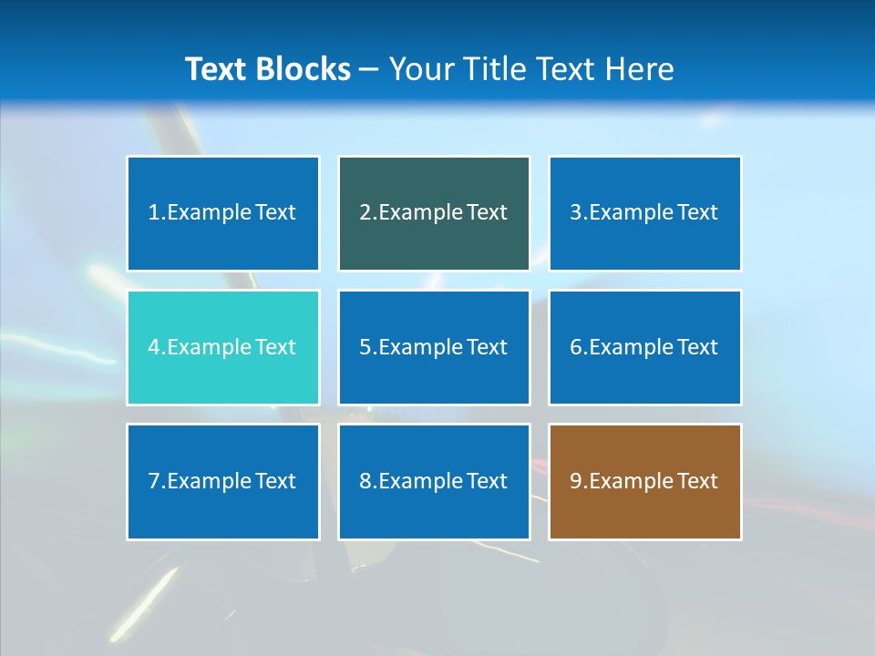 Fast Street Perspective PowerPoint Template