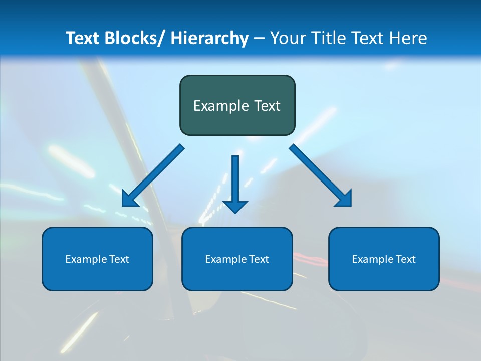 Fast Street Perspective PowerPoint Template