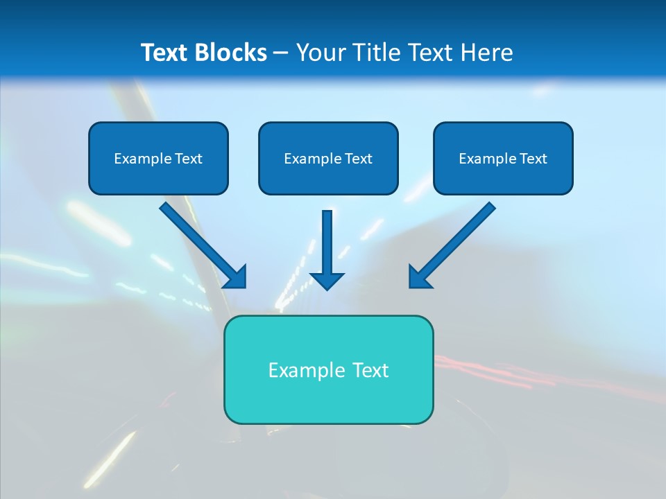 Fast Street Perspective PowerPoint Template