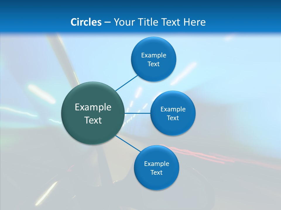 Fast Street Perspective PowerPoint Template
