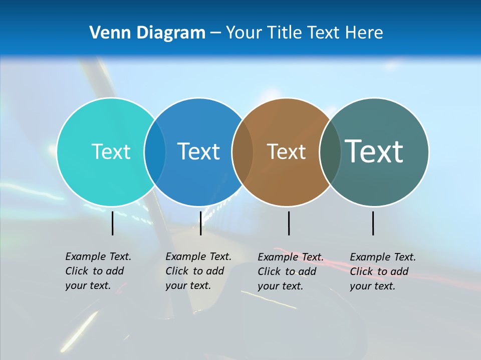 Fast Street Perspective PowerPoint Template