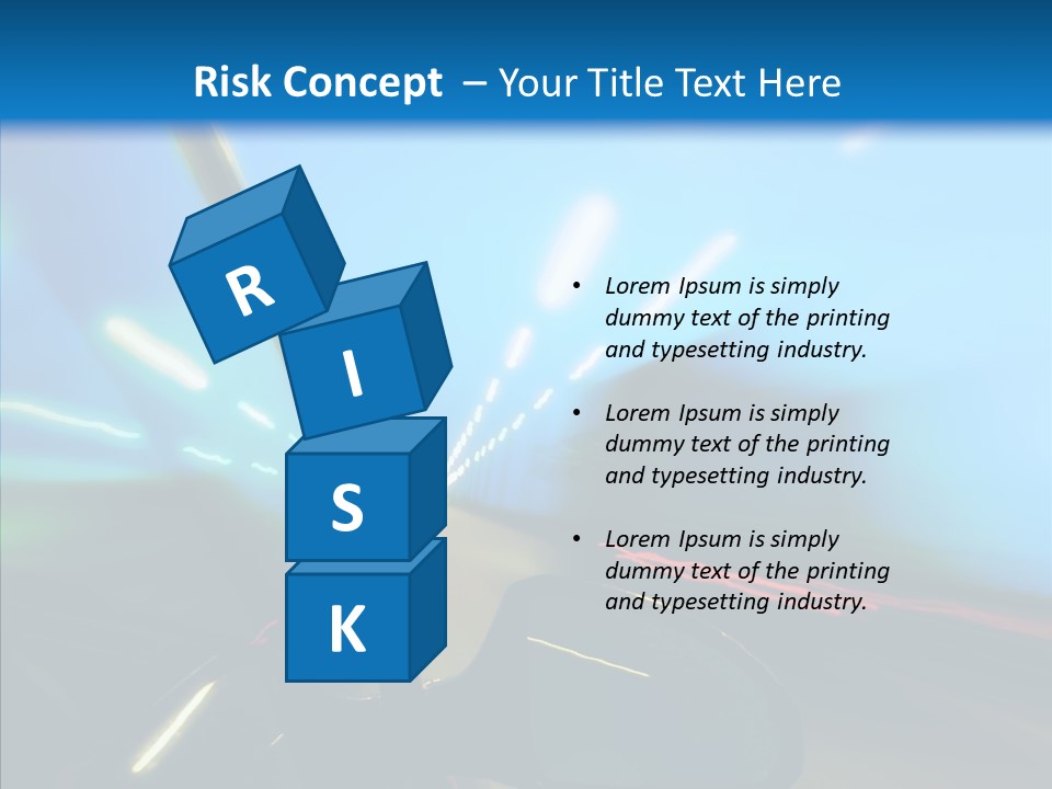 Fast Street Perspective PowerPoint Template