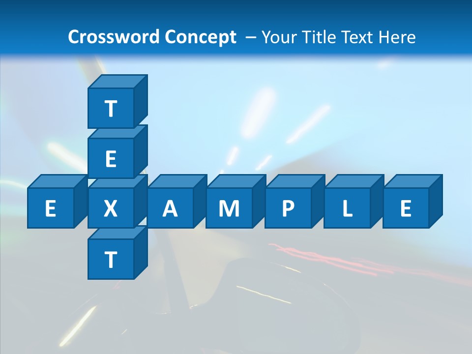 Fast Street Perspective PowerPoint Template