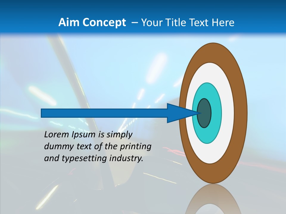 Fast Street Perspective PowerPoint Template