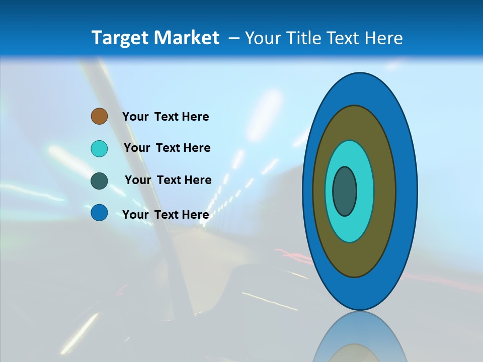 Fast Street Perspective PowerPoint Template