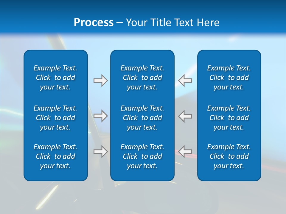 Fast Street Perspective PowerPoint Template