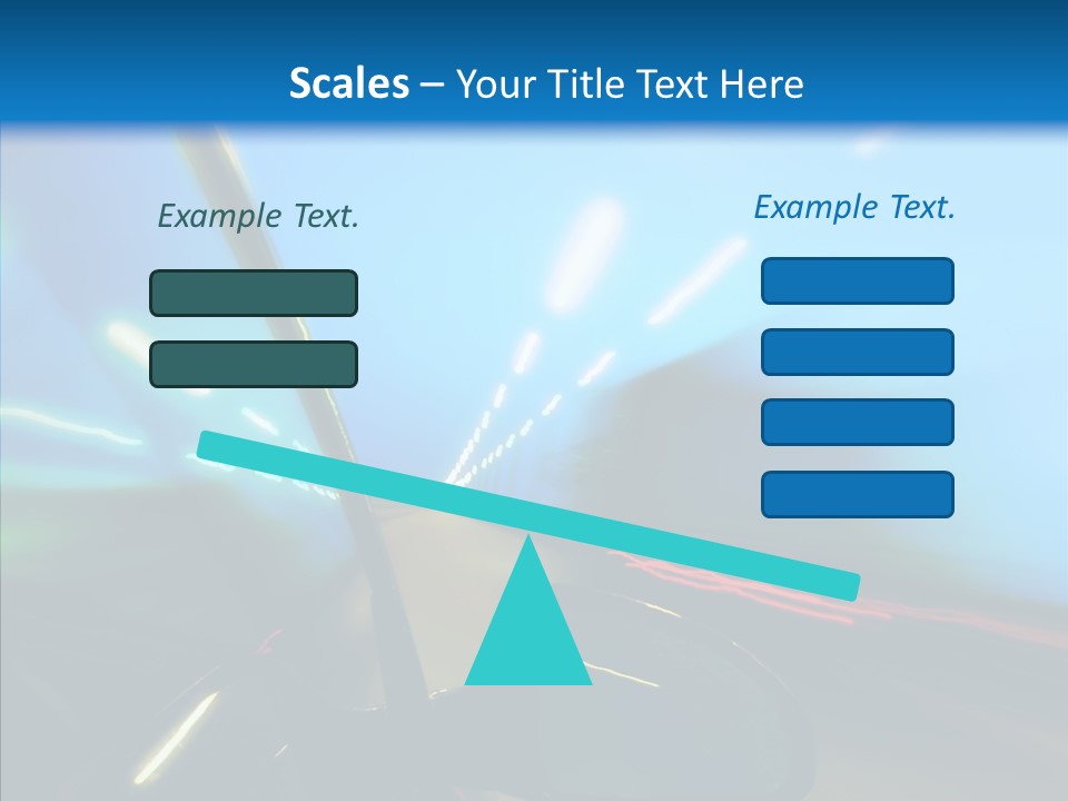 Fast Street Perspective PowerPoint Template