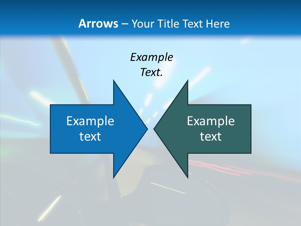 Fast Street Perspective PowerPoint Template