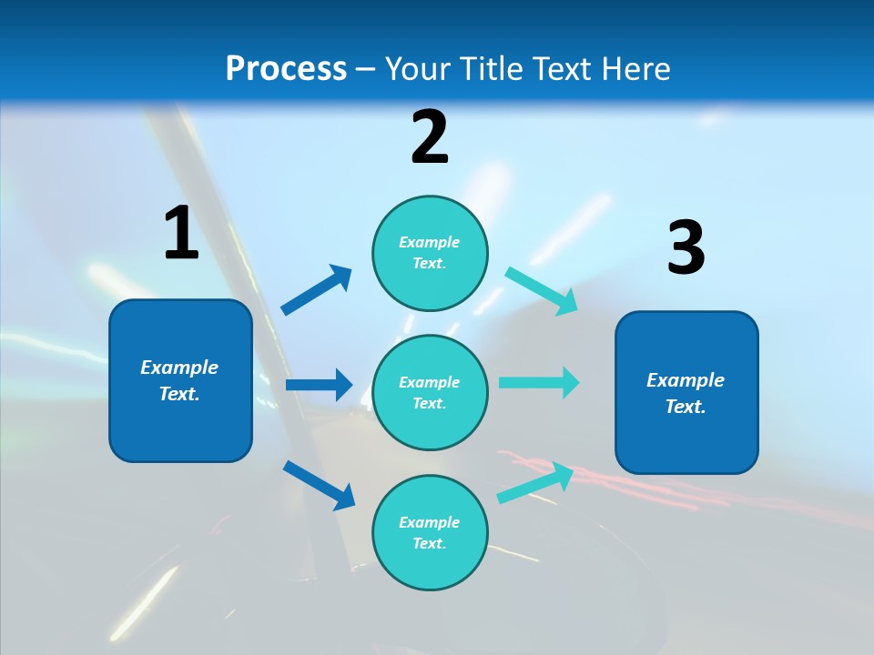 Fast Street Perspective PowerPoint Template