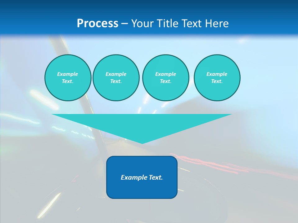 Fast Street Perspective PowerPoint Template