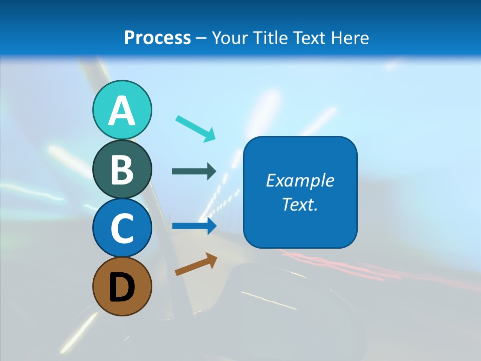 Fast Street Perspective PowerPoint Template