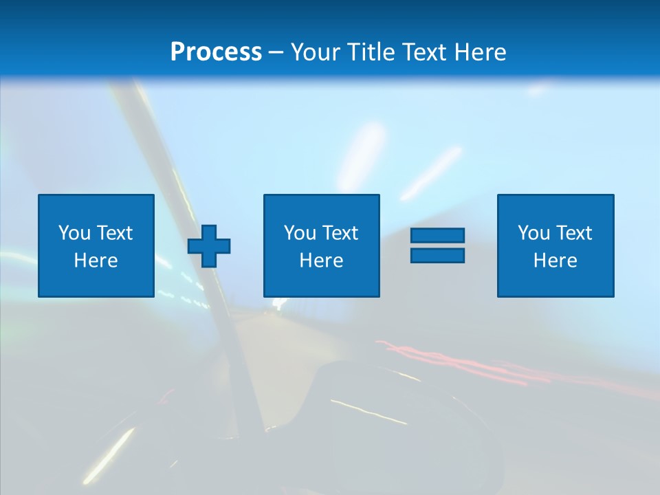 Fast Street Perspective PowerPoint Template