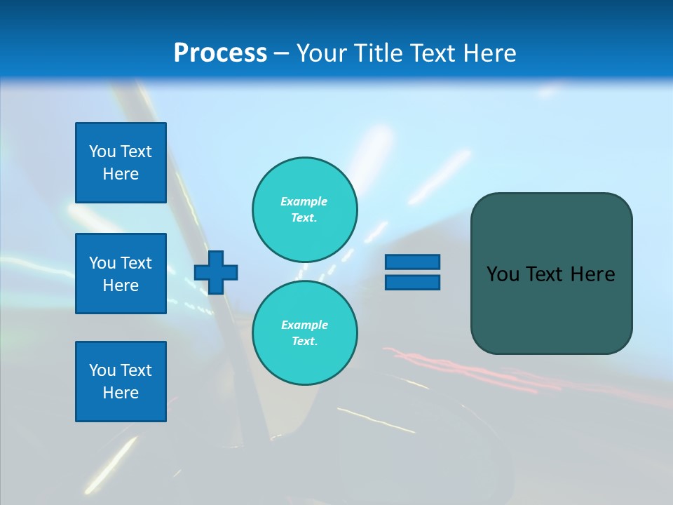 Fast Street Perspective PowerPoint Template