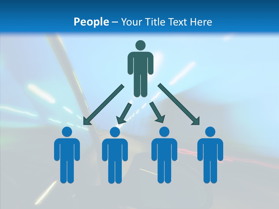 Fast Street Perspective PowerPoint Template