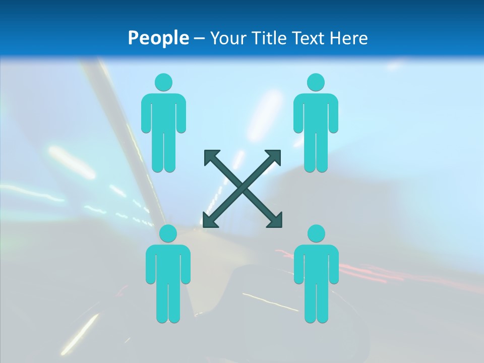 Fast Street Perspective PowerPoint Template