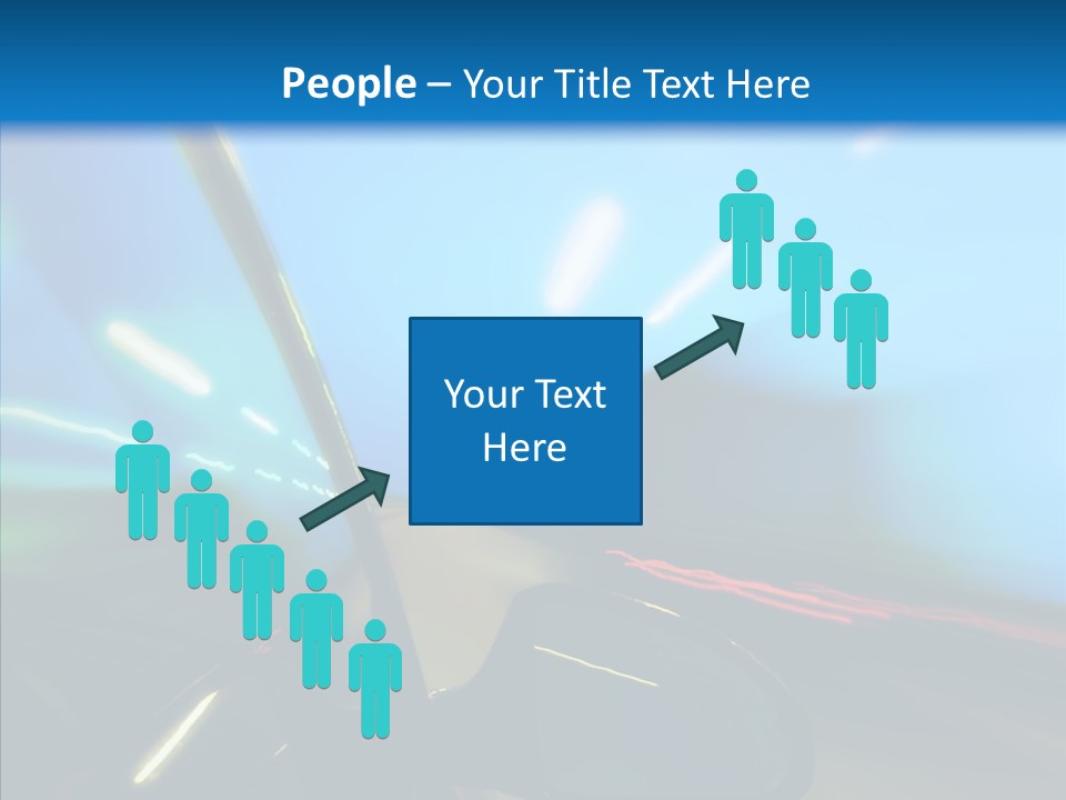 Fast Street Perspective PowerPoint Template