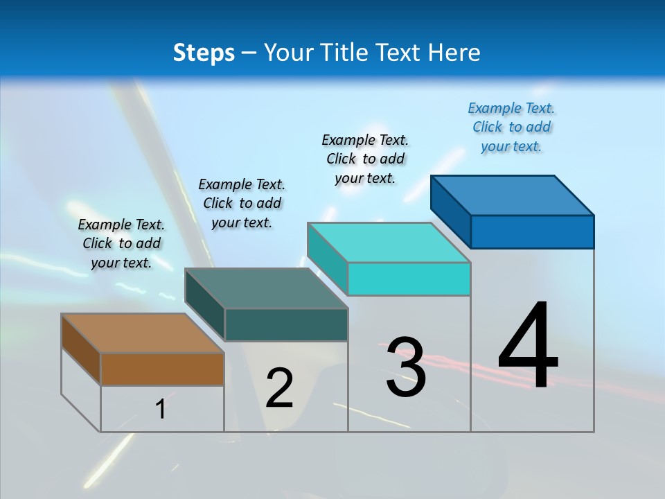 Fast Street Perspective PowerPoint Template