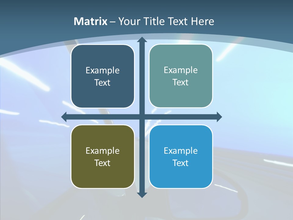 Perspective Blurred Dynamic PowerPoint Template
