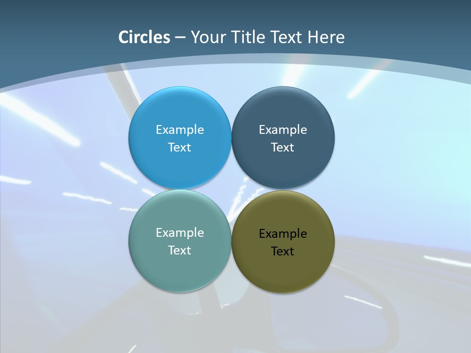 Perspective Blurred Dynamic PowerPoint Template