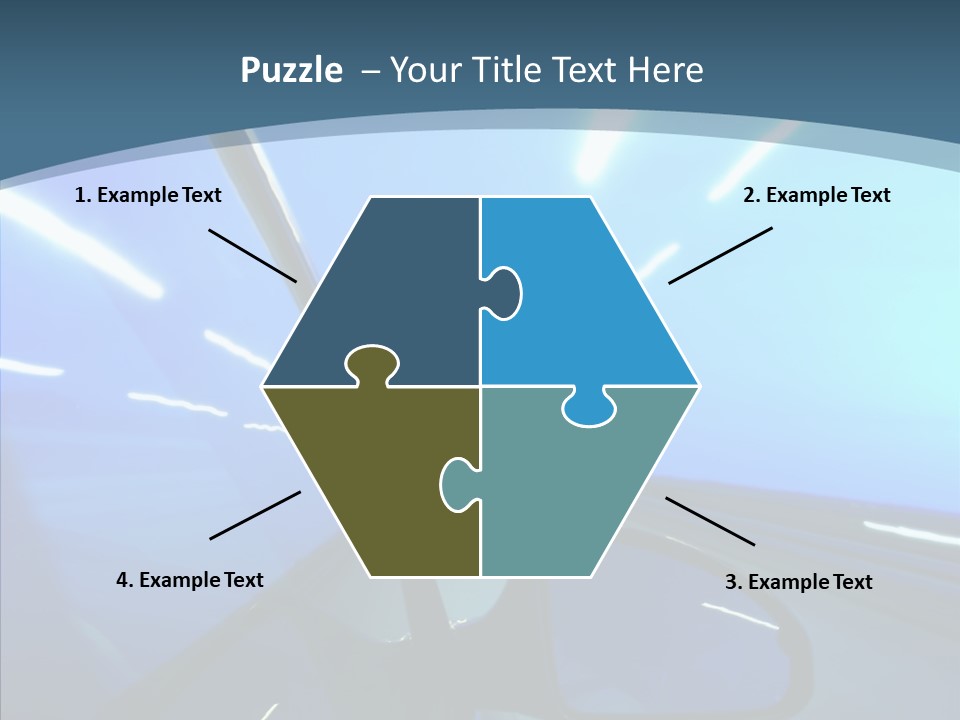 Perspective Blurred Dynamic PowerPoint Template