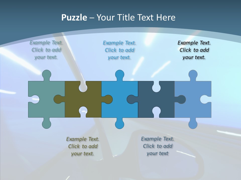 Perspective Blurred Dynamic PowerPoint Template