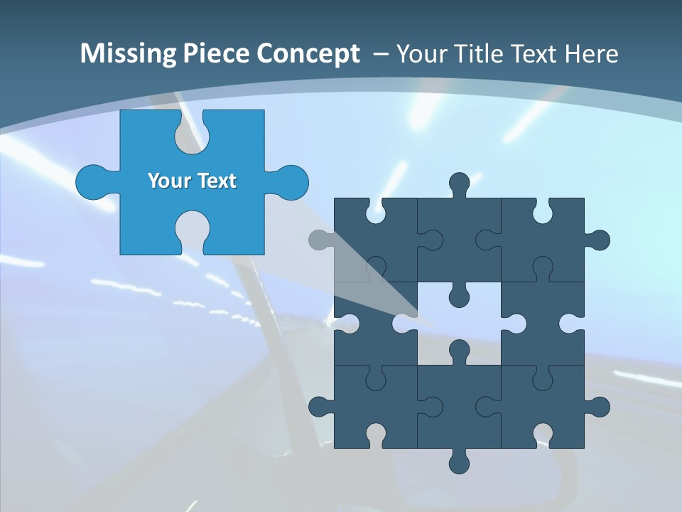 Perspective Blurred Dynamic PowerPoint Template
