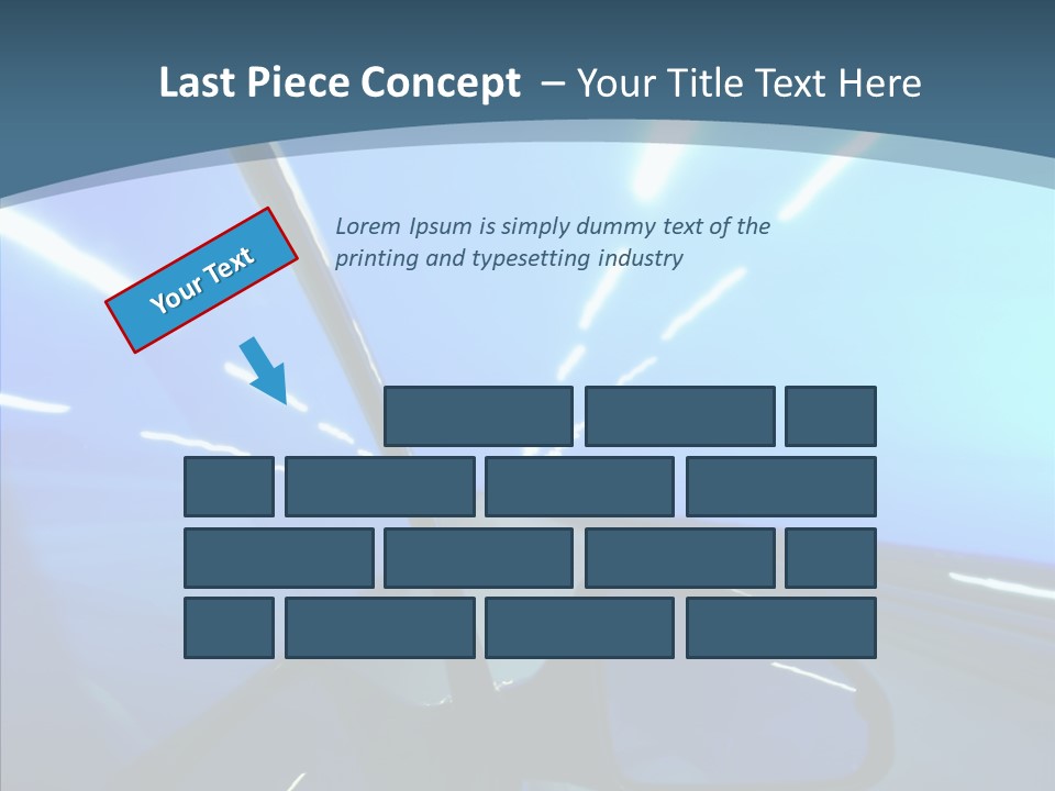Perspective Blurred Dynamic PowerPoint Template