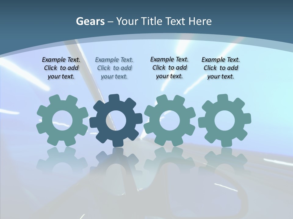 Perspective Blurred Dynamic PowerPoint Template