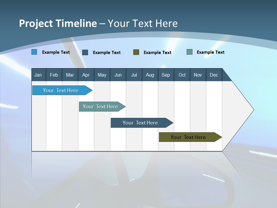 Perspective Blurred Dynamic PowerPoint Template