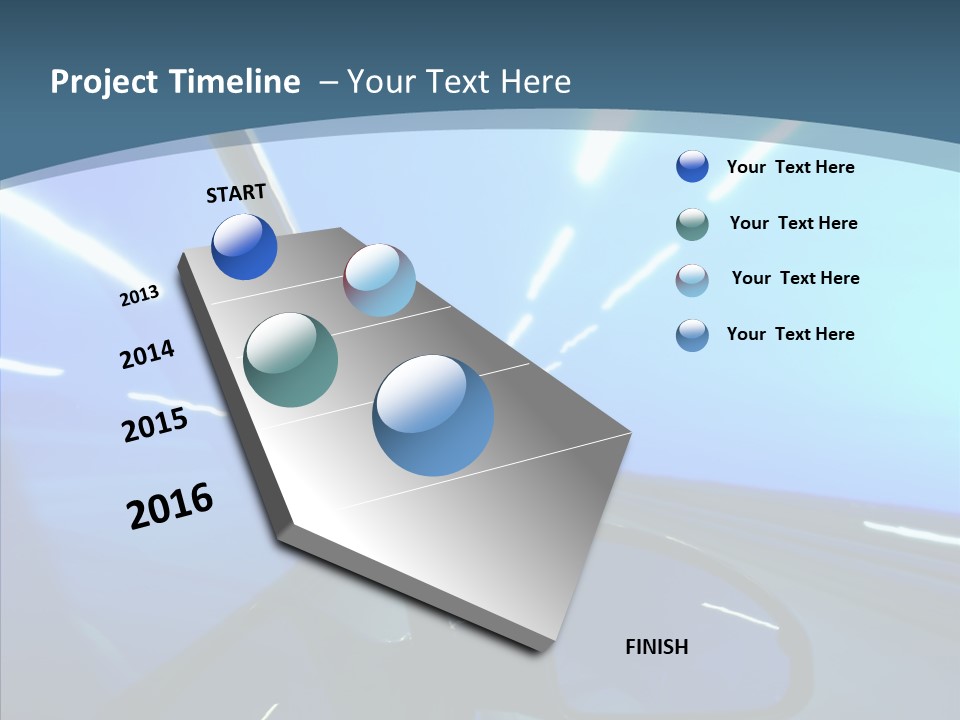 Perspective Blurred Dynamic PowerPoint Template
