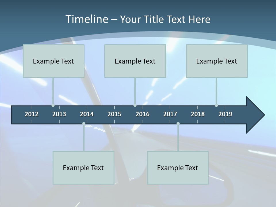 Perspective Blurred Dynamic PowerPoint Template
