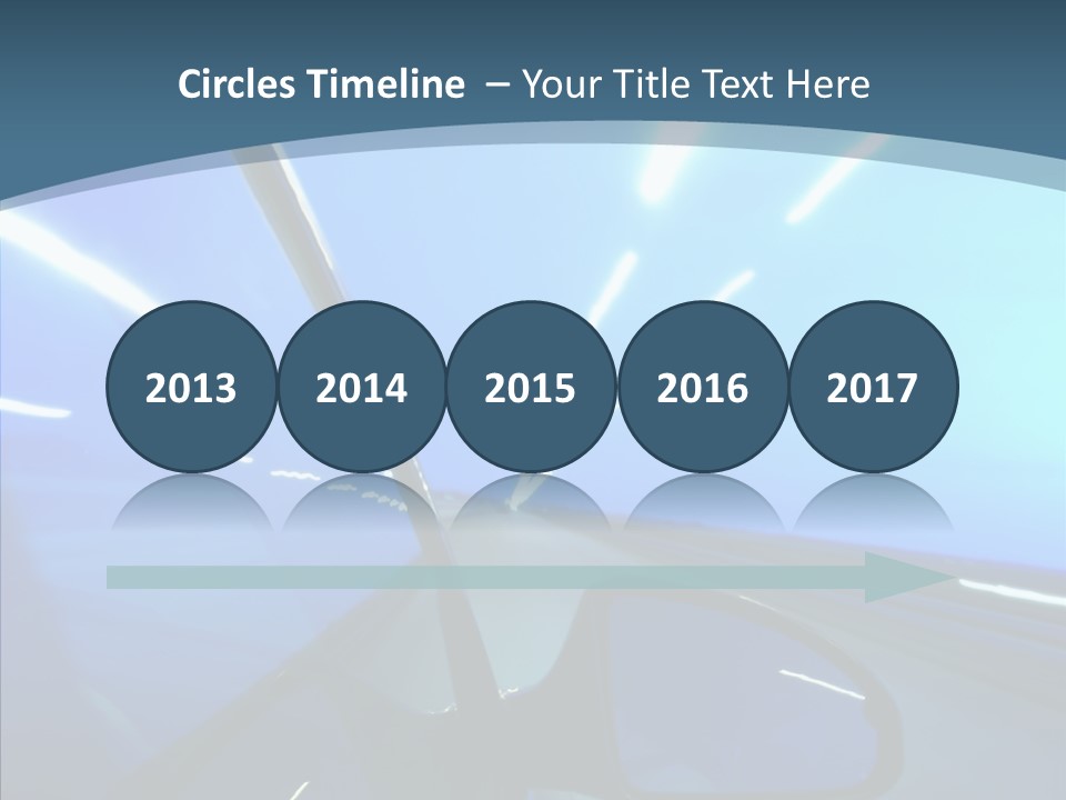 Perspective Blurred Dynamic PowerPoint Template