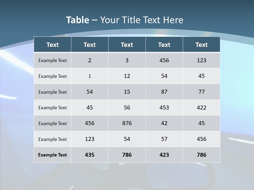 Perspective Blurred Dynamic PowerPoint Template