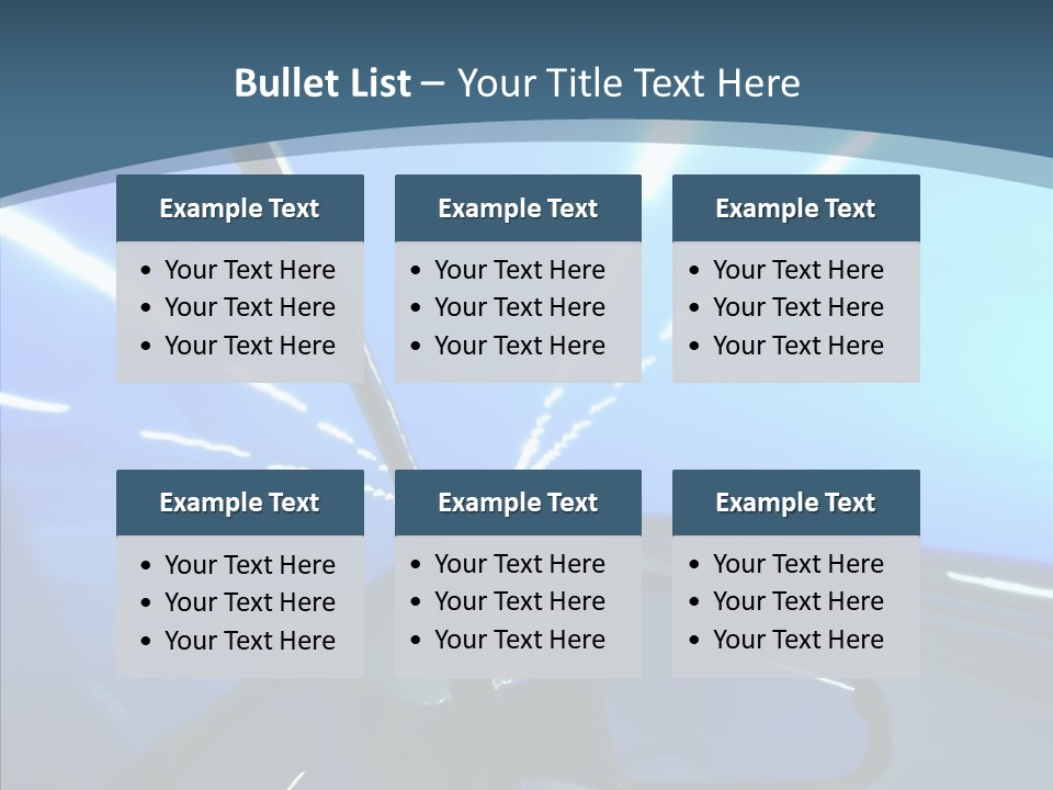 Perspective Blurred Dynamic PowerPoint Template