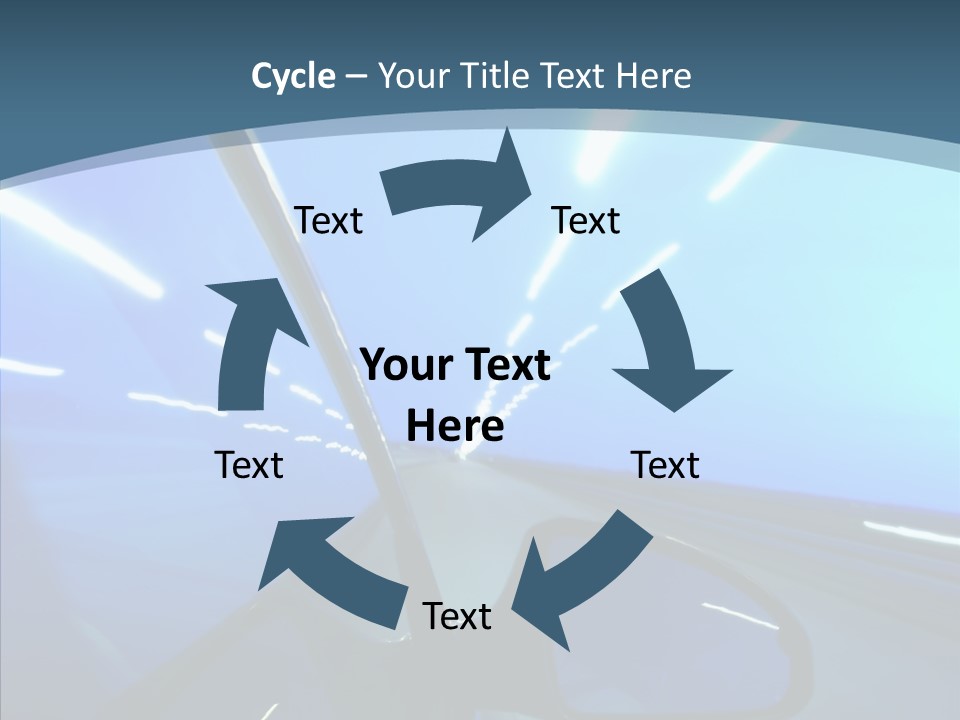 Perspective Blurred Dynamic PowerPoint Template