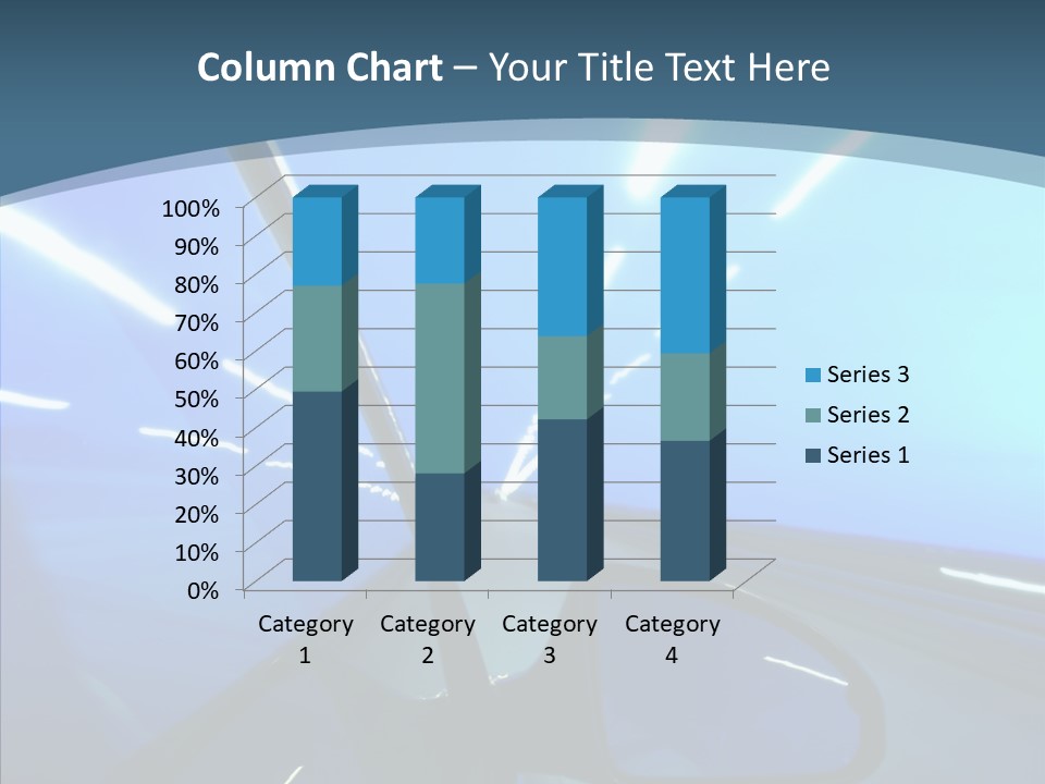 Perspective Blurred Dynamic PowerPoint Template