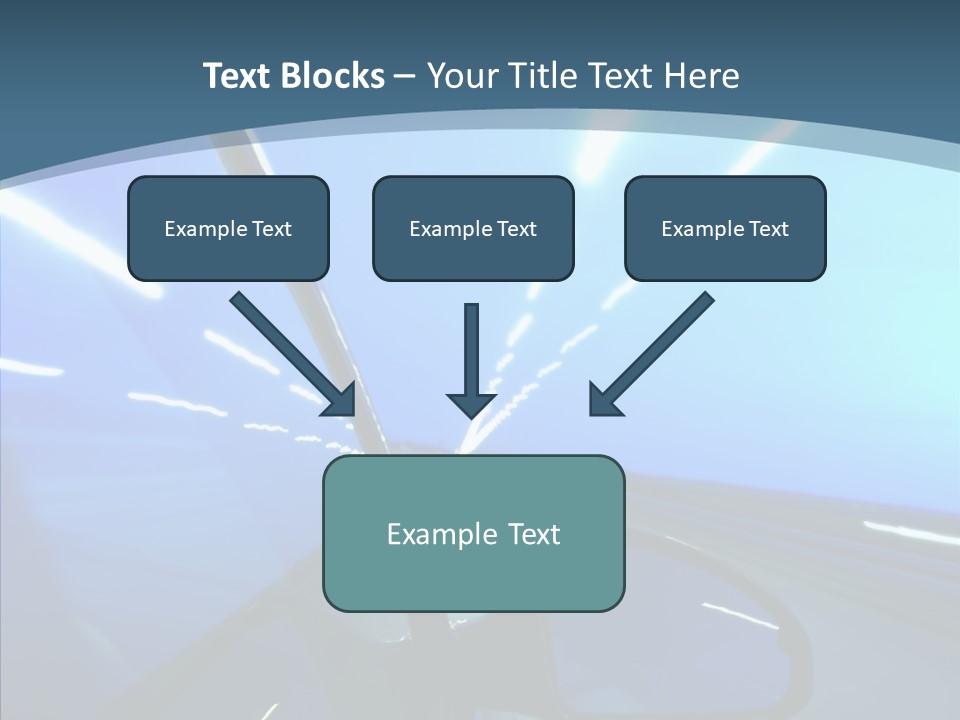 Perspective Blurred Dynamic PowerPoint Template