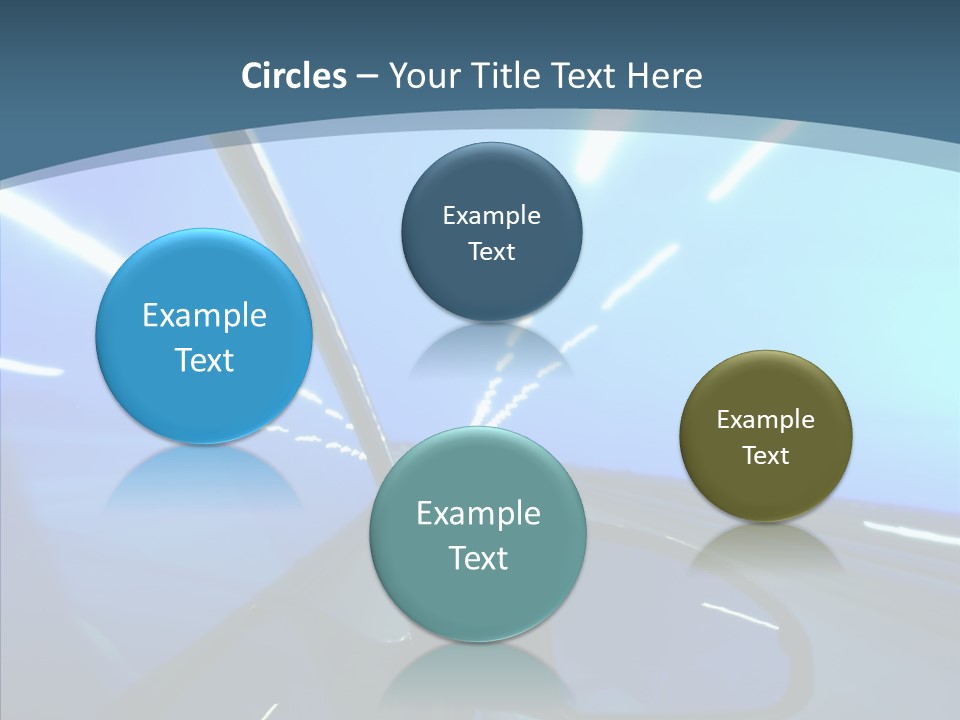 Perspective Blurred Dynamic PowerPoint Template