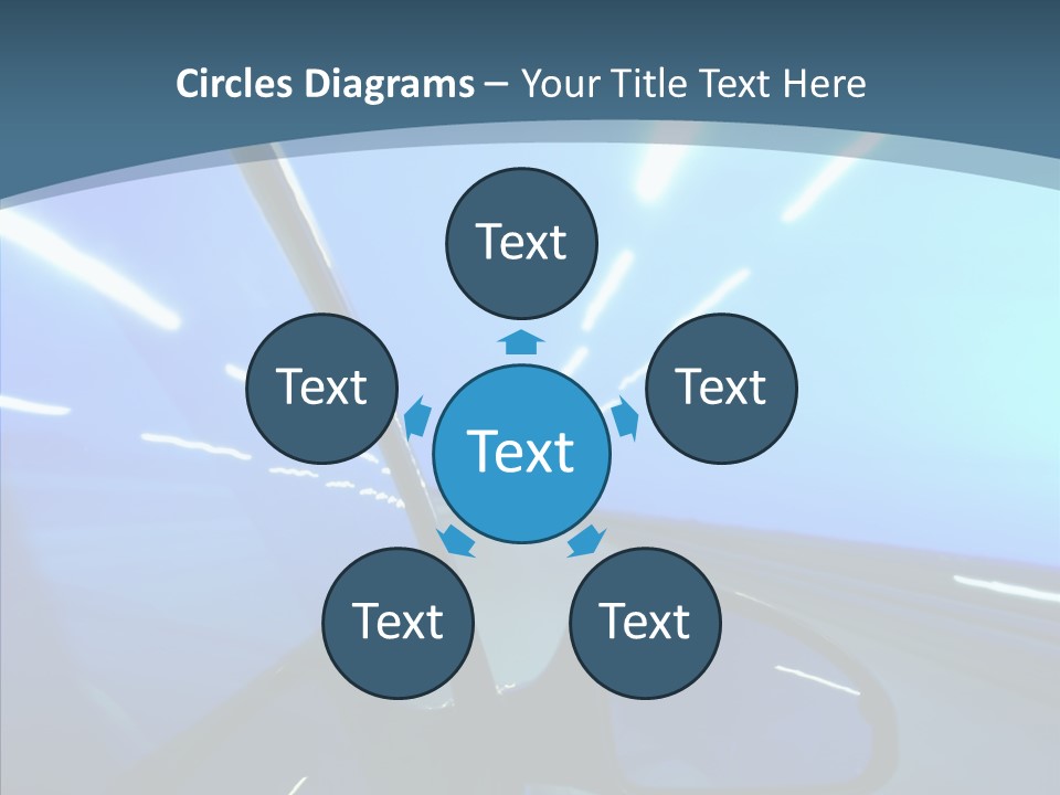 Perspective Blurred Dynamic PowerPoint Template