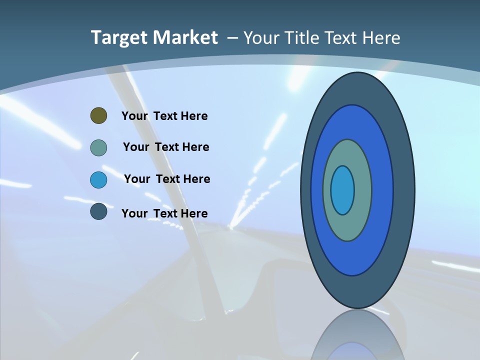 Perspective Blurred Dynamic PowerPoint Template