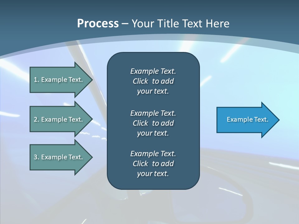 Perspective Blurred Dynamic PowerPoint Template