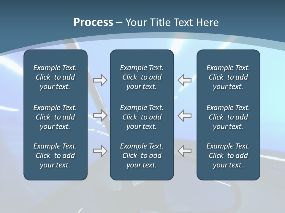 Perspective Blurred Dynamic PowerPoint Template