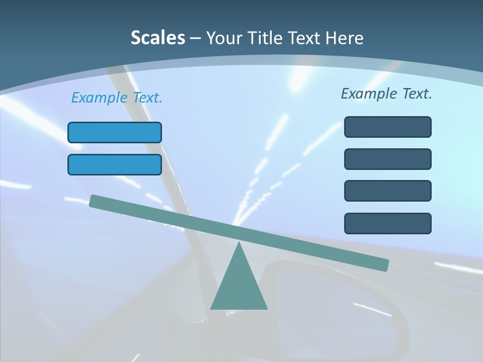 Perspective Blurred Dynamic PowerPoint Template