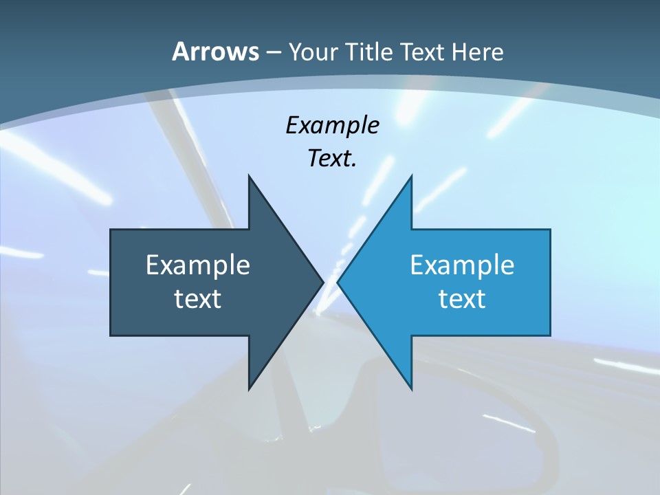 Perspective Blurred Dynamic PowerPoint Template