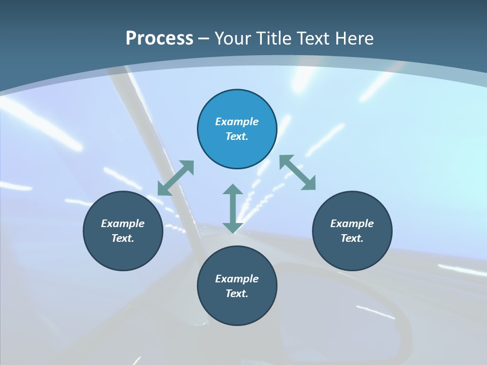 Perspective Blurred Dynamic PowerPoint Template