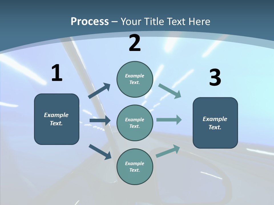 Perspective Blurred Dynamic PowerPoint Template