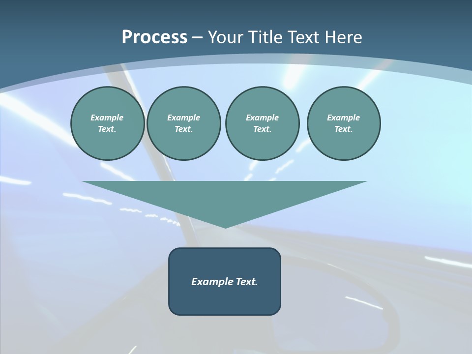 Perspective Blurred Dynamic PowerPoint Template