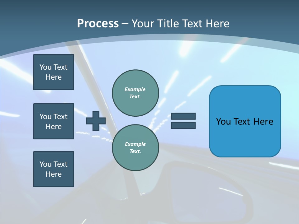 Perspective Blurred Dynamic PowerPoint Template