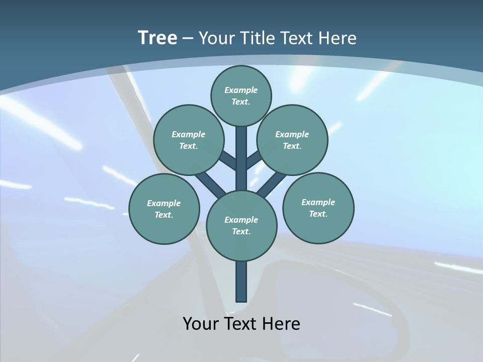 Perspective Blurred Dynamic PowerPoint Template
