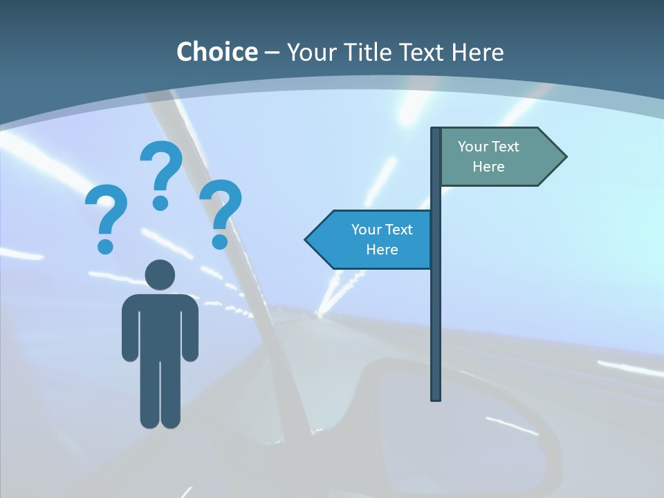 Perspective Blurred Dynamic PowerPoint Template